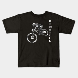 mtb downhill Kids T-Shirt